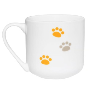 Cana 440ml, portocaliu, Kitty - Img 2
