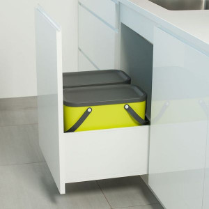 Cos colectare selectiva 25L, lime, Albula - Img 5
