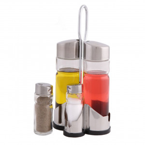 Oliviera inox, 5 piese, Temis