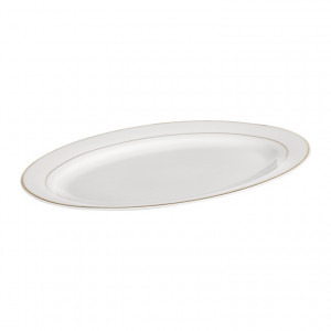 Platou oval 30.5x21cm, Aura Gold - Img 2