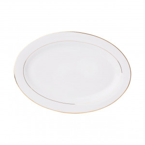 Platou oval 30.5x21cm, Aura Gold