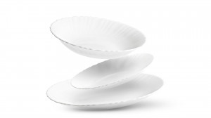 Set farfurii 6 persoane Titan, care impresioneaza prin design elegant si detalii atent gandite
