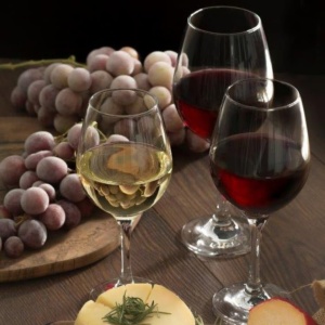 Set 6 pahare vin 295ml, Amber - Img 5