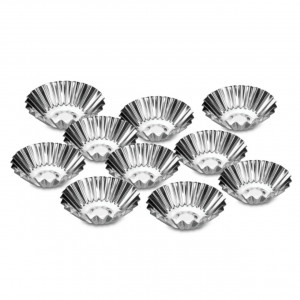 Set forma prajituri individuale, 20 piese, 5cm, SNB