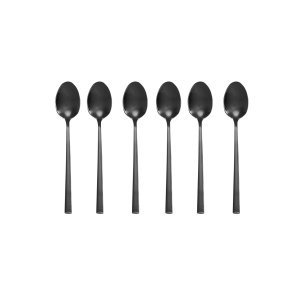 Set lingurita ceai, 6 piese, Como Black