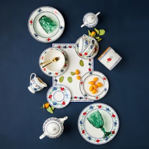 Set servire ceai sau cafea, 12 piese, 6 persoane, Kalina - Img 7