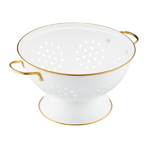 Strecuratoare cu manere 24cm, alb, Royal