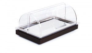 Tava bufet cu capac 53x32.5cm, venge, Aps-Bufet