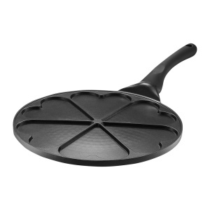 Tigaie clatite 26cm cu forme inimioare, invelis ILAG Premium, Magnat - Img 2