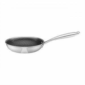 Tigaie universala 20cm, invelis Qualum Ceramic, inox, Futuro - Img 2