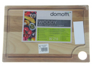 Tocator din lemn 26x18cm, Woody - Img 2
