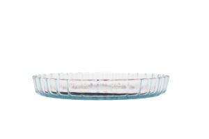 Vas termorezistent copt tarta 27x27x4cm, 1.4L, Glass Bakeware - Img 6