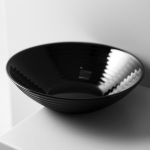 Bol mediu 16cm, 410ml, negru, Harena - Img 2