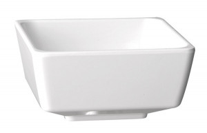 Bol patrat 13x13cm, 500ml, alb, Float