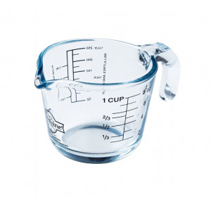Gama Glass Prepware, de la Ocuisine - cana sticla dotata cu maner si gura de turnare bine conturata