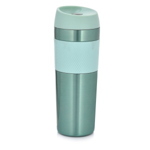 Cana termos 450ml, menta, Metalic - Img 1