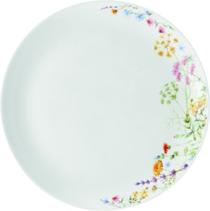 Farfurie plata din colectia Bloom, de la brandul Ambition, ce dispune de un diametru de 24 cm
