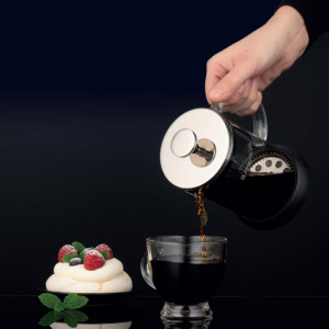 Bautura preparata cu ajutorul filtrului cafea sau ceai Rafaella, ce impresioneaza prin simtul practic