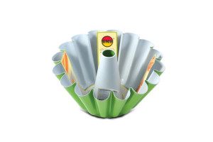 Forma copt kuglof 23cm, invelis non-stick, verde, SNB - Img 2