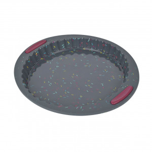 Forma tarta 26cm, silicon negru, Felice - Img 1
