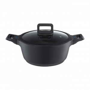 Oala cu capac 24cm, 4.0L, invelis ILAG Ultimate, Ultimo - Img 1