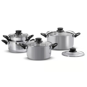 Oala inox cu capac 26cm, 7.6L, Lima - Img 2