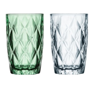 Pahar long drink 380ml, transparent, Diamond - Img 3