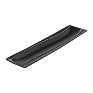Platou ingust 31.5x8cm, negru, Salsa