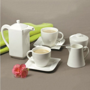 Serviciu servire ceai/cafea si desert, 29 piese, 12 persoane, Fala