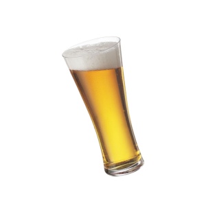 Set 6 pahare bere Budweiser 360ml, Leona - Img 1