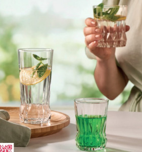 Set 6 pahare long drink 285ml, Gaia - Img 2