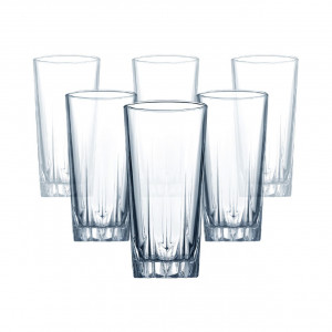 Set 6 pahare long drink 330ml, Karat