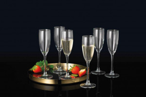 Set 6 pahare sampanie 170ml, Venus - Img 2