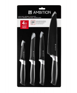 Set cutite, 4 piese, Jasper Black - Img 2