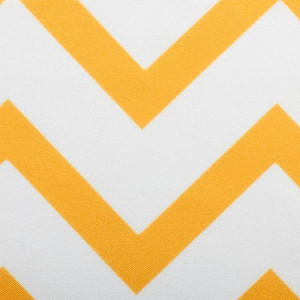 Set fata de perna 42x42cm, 2 piese, Yellow Stripes - Img 3