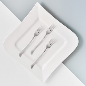 Set furculita desert 16cm, 3 piese, Wave - Img 3