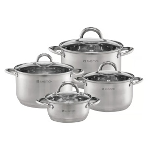 Set oale inox, 8 piese, Solar
