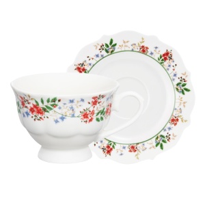 Set servire ceai sau cafea, 12 piese, 6 persoane, Rosalia - Img 2