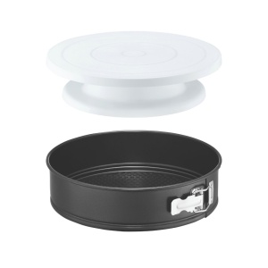 Set suport rotativ si forma tort 28cm, baza detasabila, invelis ILAG Basic, 2 piese, Lukrecja