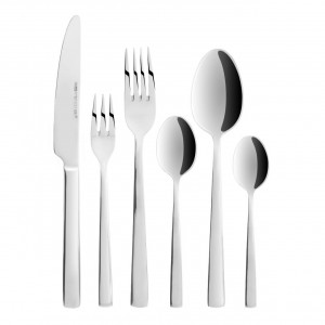 Set tacamuri inox, 36 piese, 6 persoane, ambalate in cutie cadou, Prato - Img 2