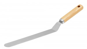 Spatula pentru intins crema 37cm, Natural - Img 2