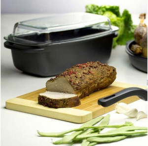 Tava cu capac 32x21cm, 5.7L, invelis Teflon™ Platinum Plus, Taurus - Img 4
