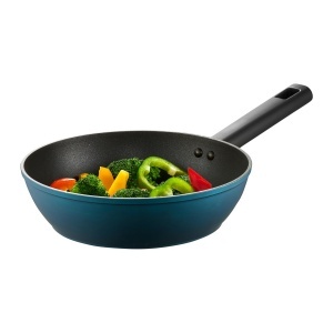 Tigaie universala adanca 24cm, invelis Qualum Basic, Azzurro - Img 3
