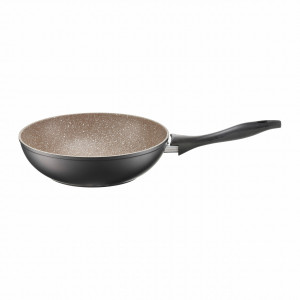 Tigaie wok 26cm, invelis Qualum Basic Stone Edition, Arras