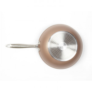 Tigaie wok 28cm, invelis non-stick, Metallic - Img 3