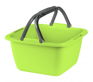 Vas cu manere 39x39x22cm, verde, Pola