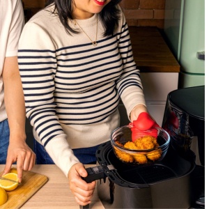 Vas termorezistent Air Fryer 20x18x7cm, 1L, Air Fryer - Img 3