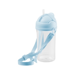 Bidon sport tip gentuta 400ml, albastru, Sweetie