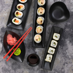 Bol 13cm, 180ml, negru, Salsa - Img 3