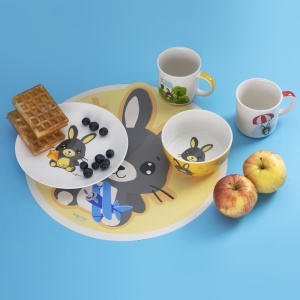 Bol mic 12cm, 400ml, galben, Betty I Bunny - Img 2